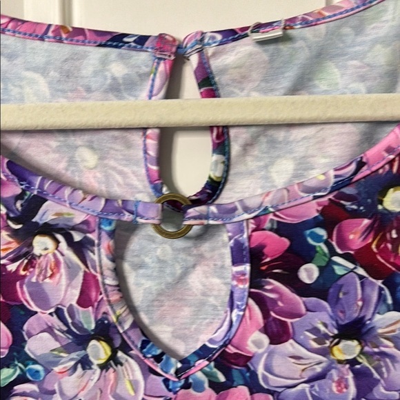 NWT ETCYY Floral Sleeveless Dress with Pockets - Picture 3 of 7